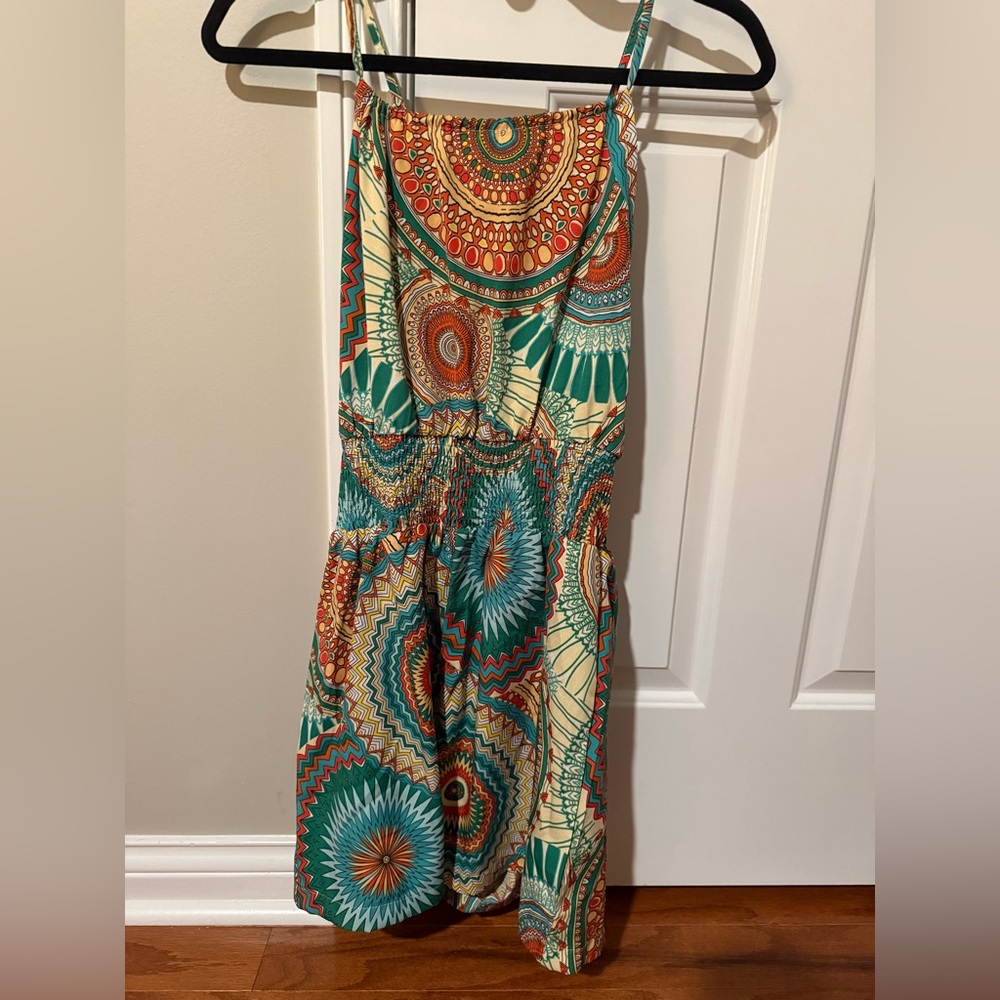 SHEIN Colorful Mandala Print ROMPER